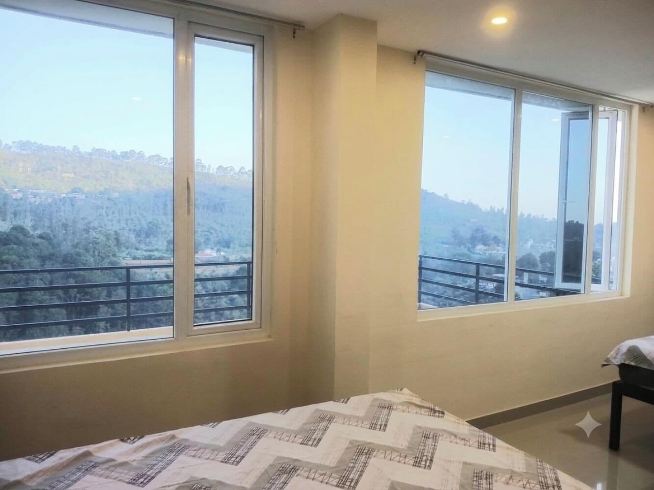 Family Room, Balcony, Mountain View | Select Comfort beds, blackout drapes, WiFi (free)