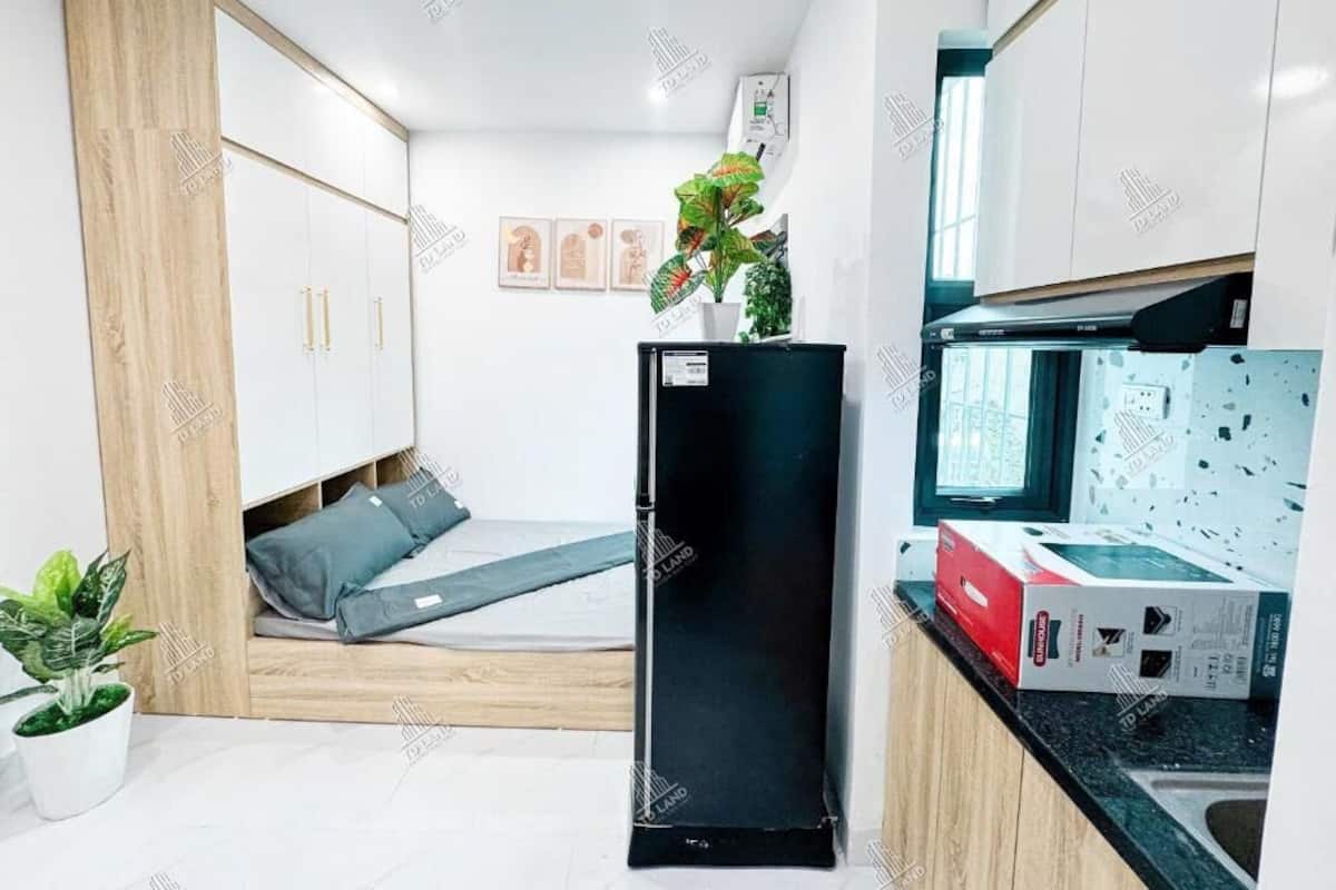 Basic Studio, Balcony, City View