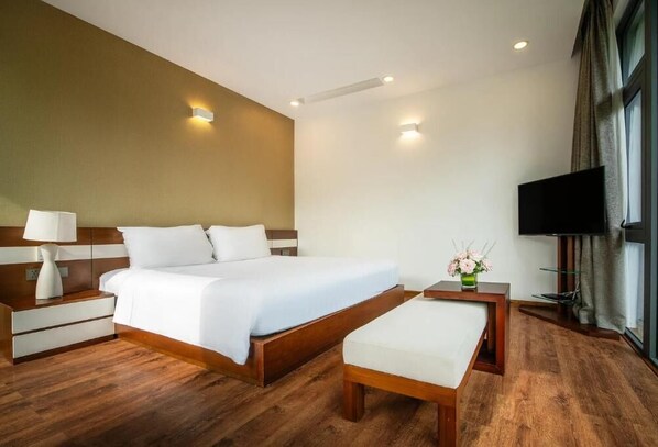 Estudio clásico, vista a la ciudad