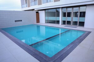 Una piscina techada