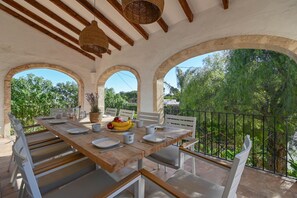 Outdoor dining - Las Buganvillas 6 pax - Javea, Costa Blanca (Javea)