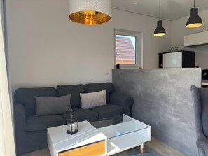 Departamento clásico, 4 habitaciones | Sala de estar