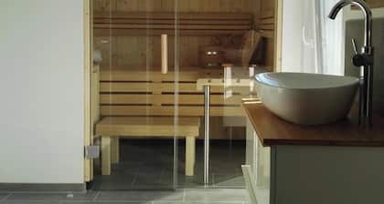 Moderne Ferienwohnung mit Sauna & Terrasse