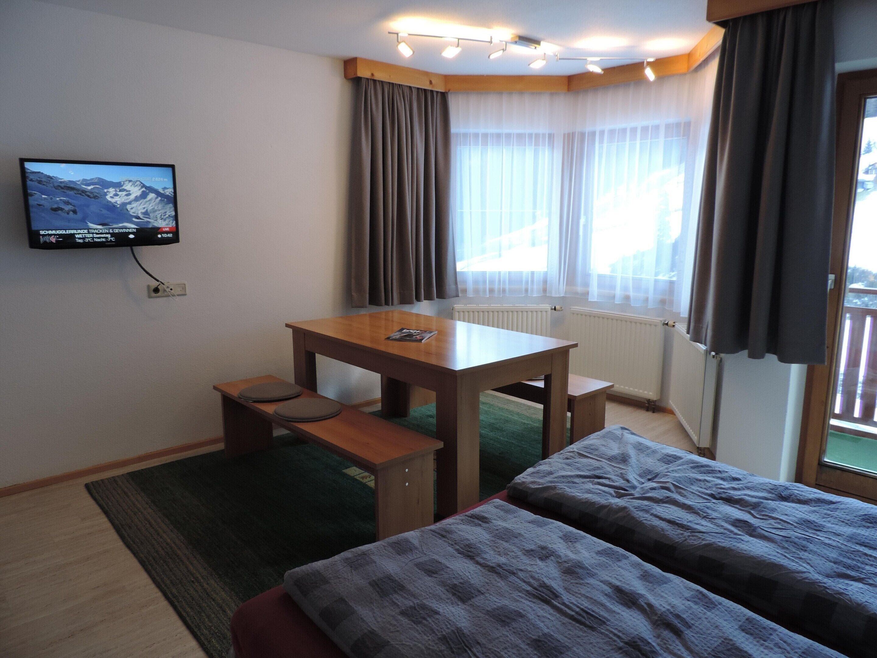 4 habitaciones y ropa de cama 