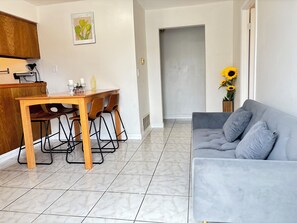 Living area - Bright 3BR Apartment in Rowland Heights - Private Entry - Central AC (Rowland Heights)