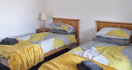 Waking up to the wonderful views of the wide beaches and open skies.