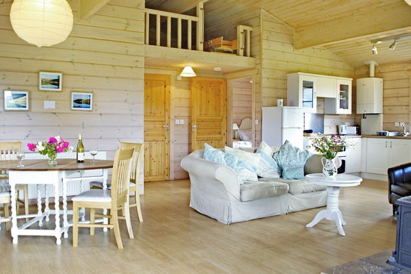 Open plan living space | Curlew Lodge - Arbigland Farm, Arbigland, near Kirkbean/Carsethorn
