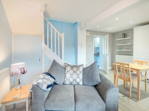 TV, fireplace - 1 bedroom accommodation in Castle Bytham, near Grantham (Castle Bytham, near Grantham)