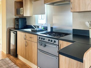 Private kitchen - 2 bedroom accommodation in Brigham Holiday Park (Brigham Holiday Park)