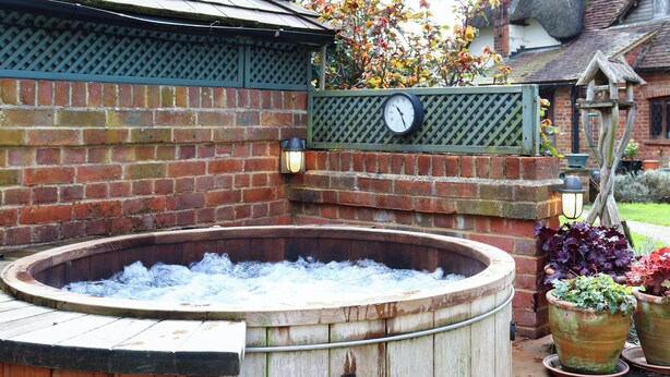 Bubbelpool utomhus