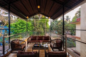 Terrace/patio - Villa Plume 4-BHK Pet-Friendly Villa (Arpora)