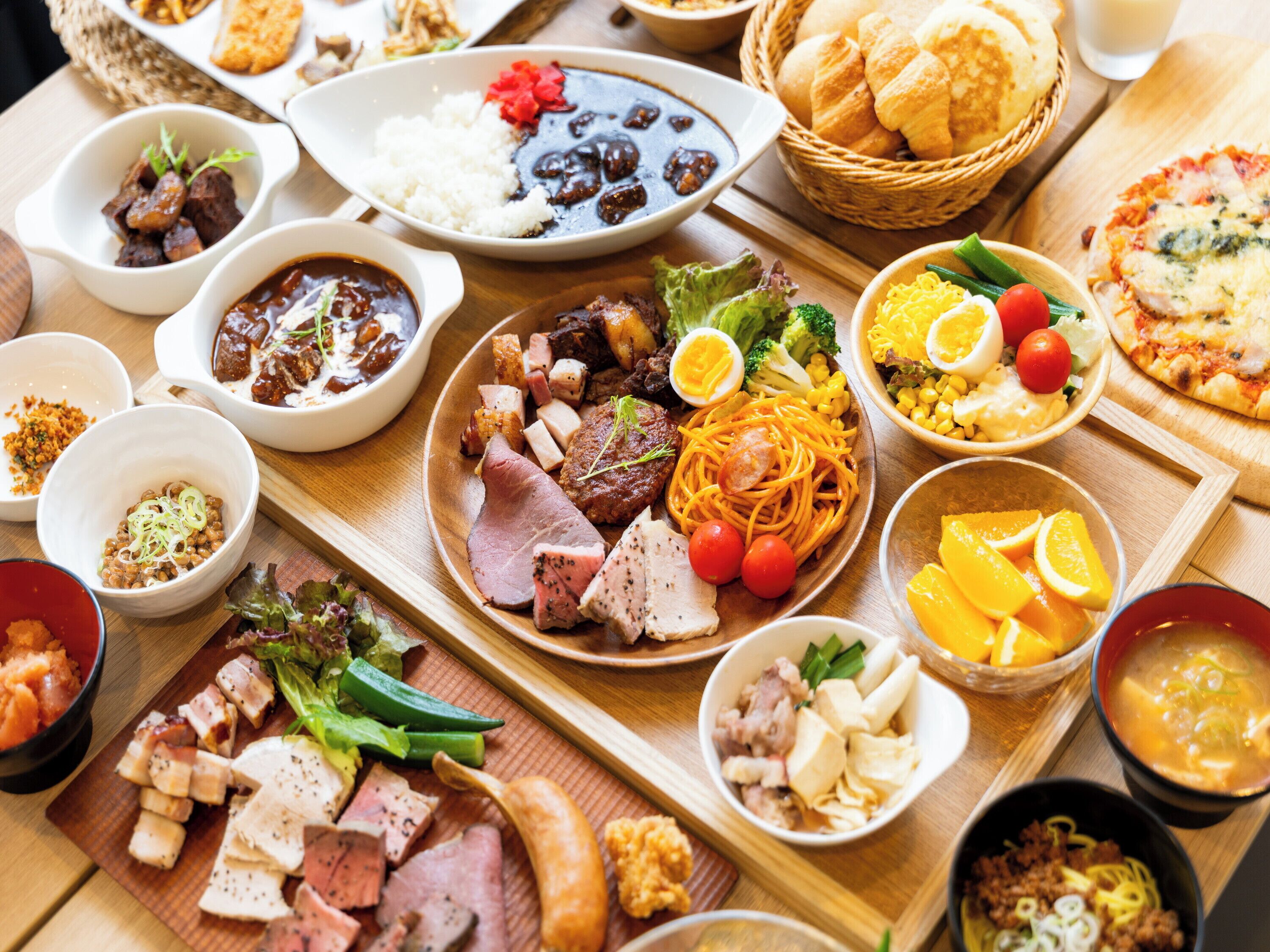 Petit déjeuner buffet