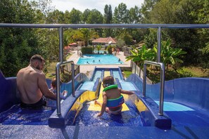 Pool - Cottage PARKS LA COMTESSE - 3bed mobile home sleeps 6 (Bélus)
