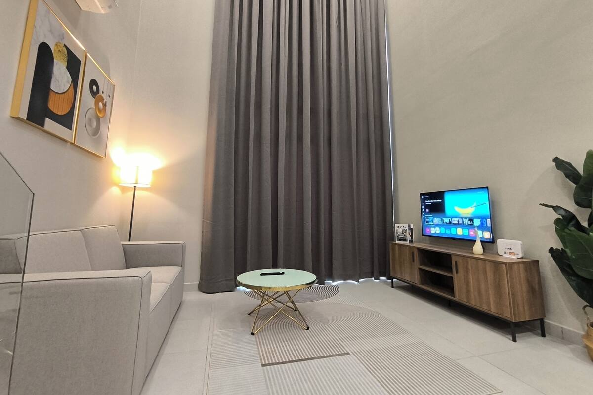 Duplex, 1 Queen Bed with Sofa bed | Living area