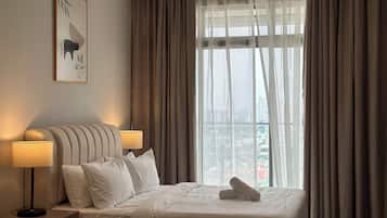 Iron/ironing board, free WiFi, bed sheets