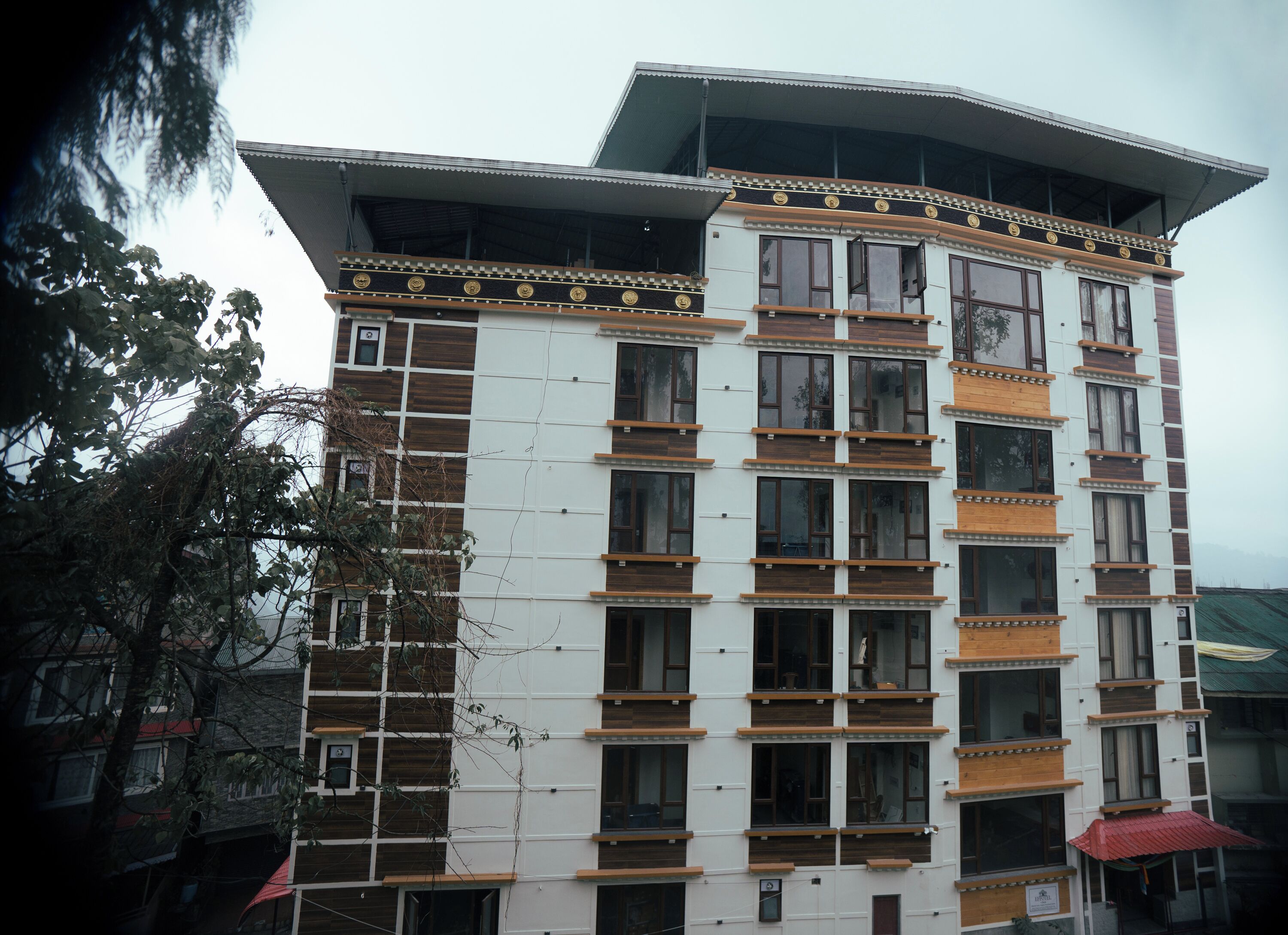 Fachada de la propiedad