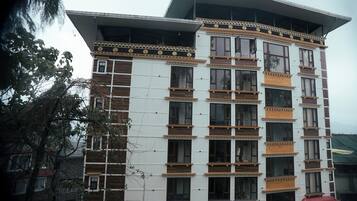 Fachada de la propiedad