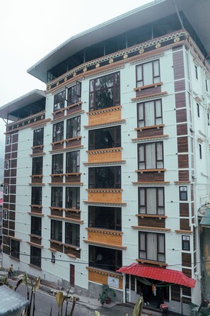 Fassade der Unterkunft