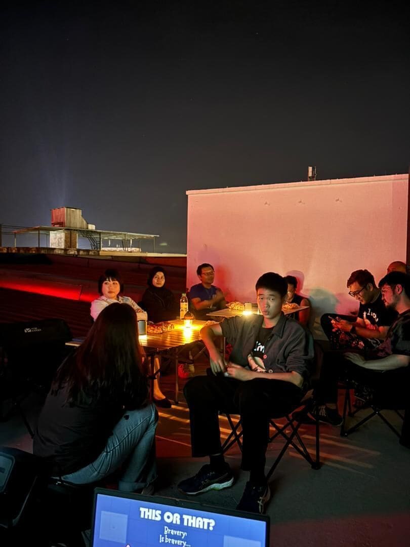 Terraza en la azotea