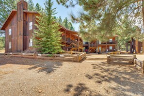 Exterior - Steps to the New Angel Express Lift! Fun Condo (Angel Fire)