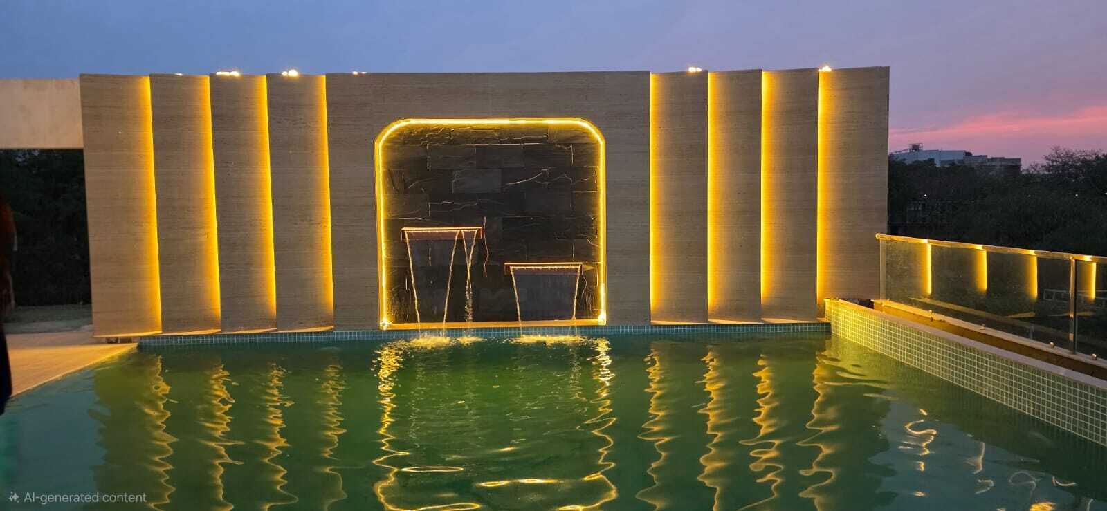 Swim-up bar