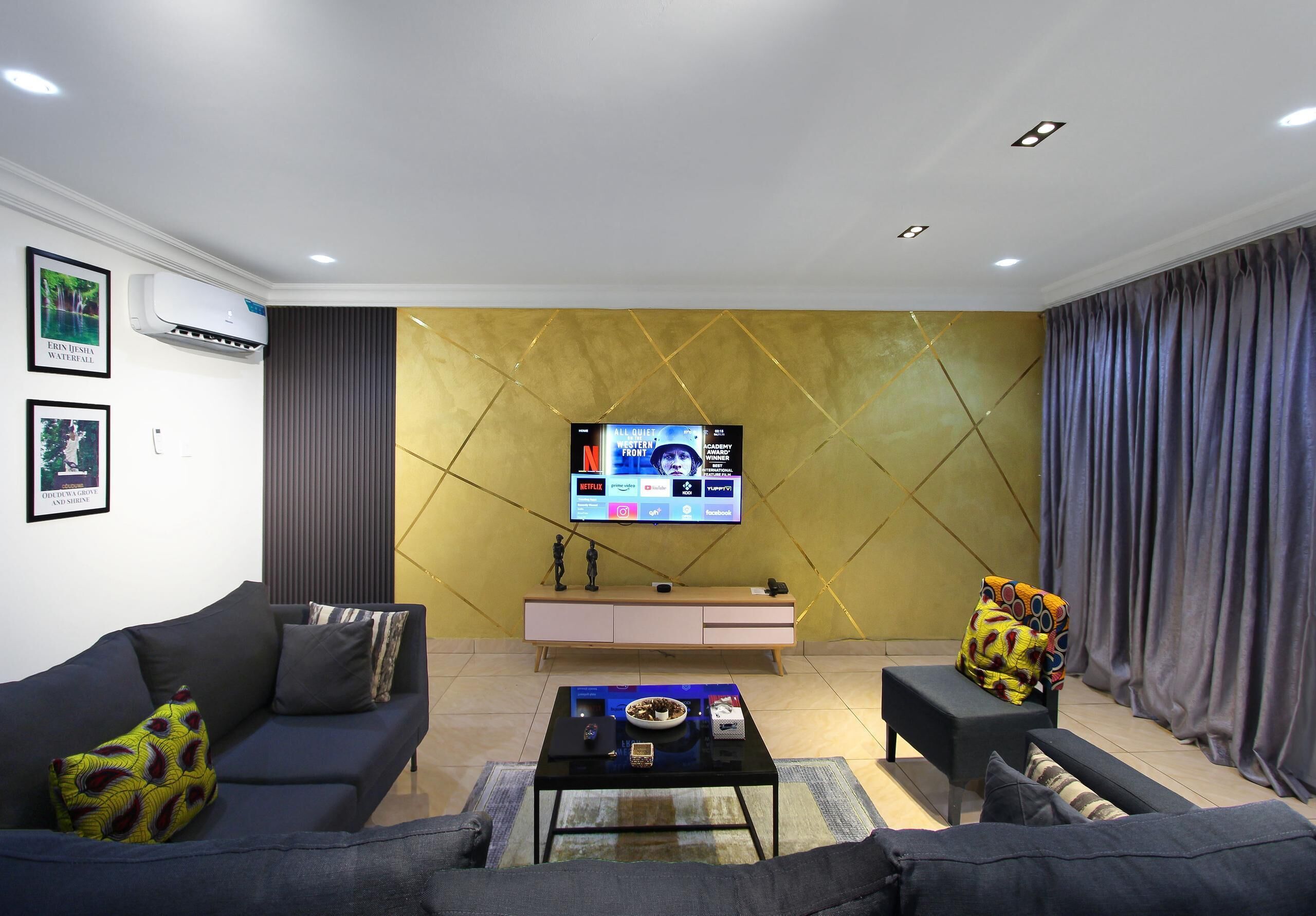 Área de sala de estar