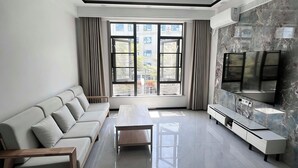 家庭套房, 城市景觀 | 客廳