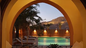 Suite, Balcony, Ground Floor | Pool