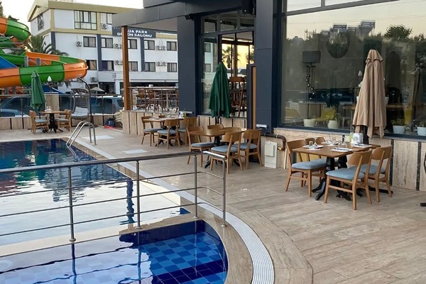 Seasonal outdoor pool