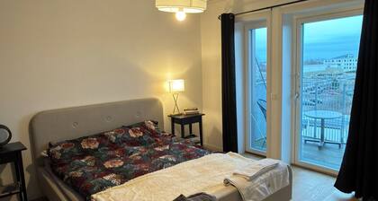 Stylish luxury suite with magical golf views near the city