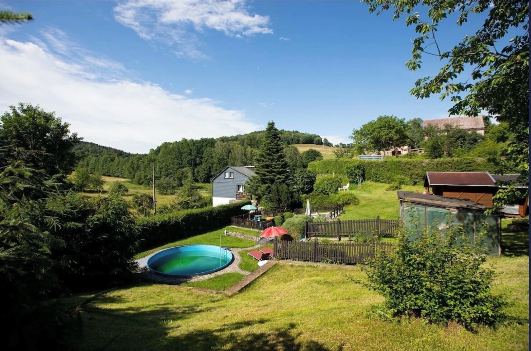 Àrea exterior de l'allotjament