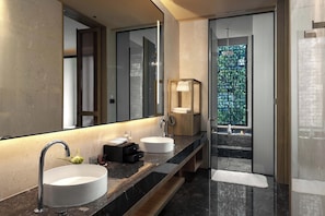 Superior Double Room, Hill View | Bathroom