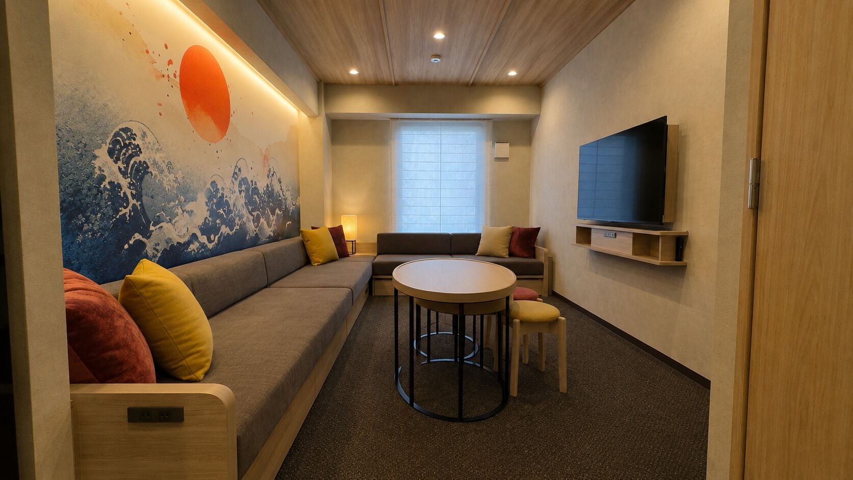 Chambre supérieure, non-fumeur (1-Bedroom Suite with 5 Beds) | Accès au Wi-Fi (inclus)