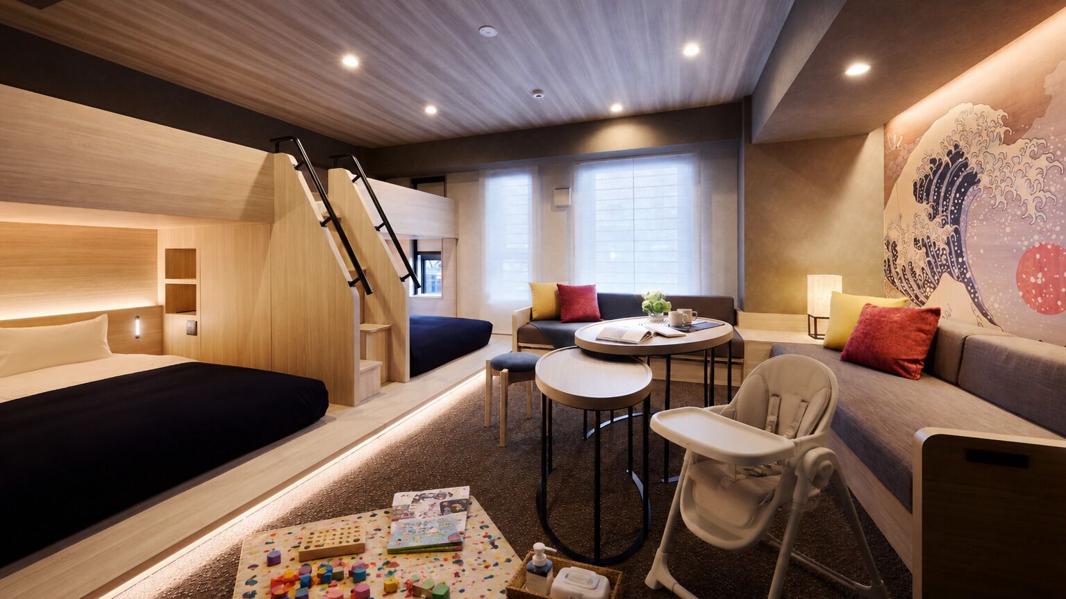ห้องแฟมิลี่, ปลอดบุหรี่ (Superior, 6 Beds - Bunk Style) | Wi-Fi ฟรี