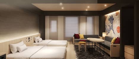 高級客房, 非吸煙房 (4 Beds) | 免費 Wi-Fi