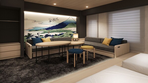 Chambre supérieure, non-fumeur (5 Beds) | Accès au Wi-Fi (inclus)