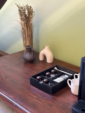 Kaffe og/eller kaffemaskin