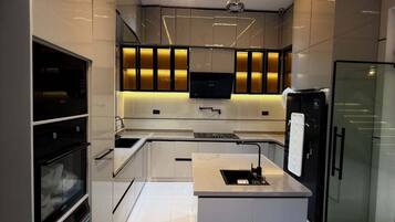 Economy Apartment, Balcony, City View | Private kitchen