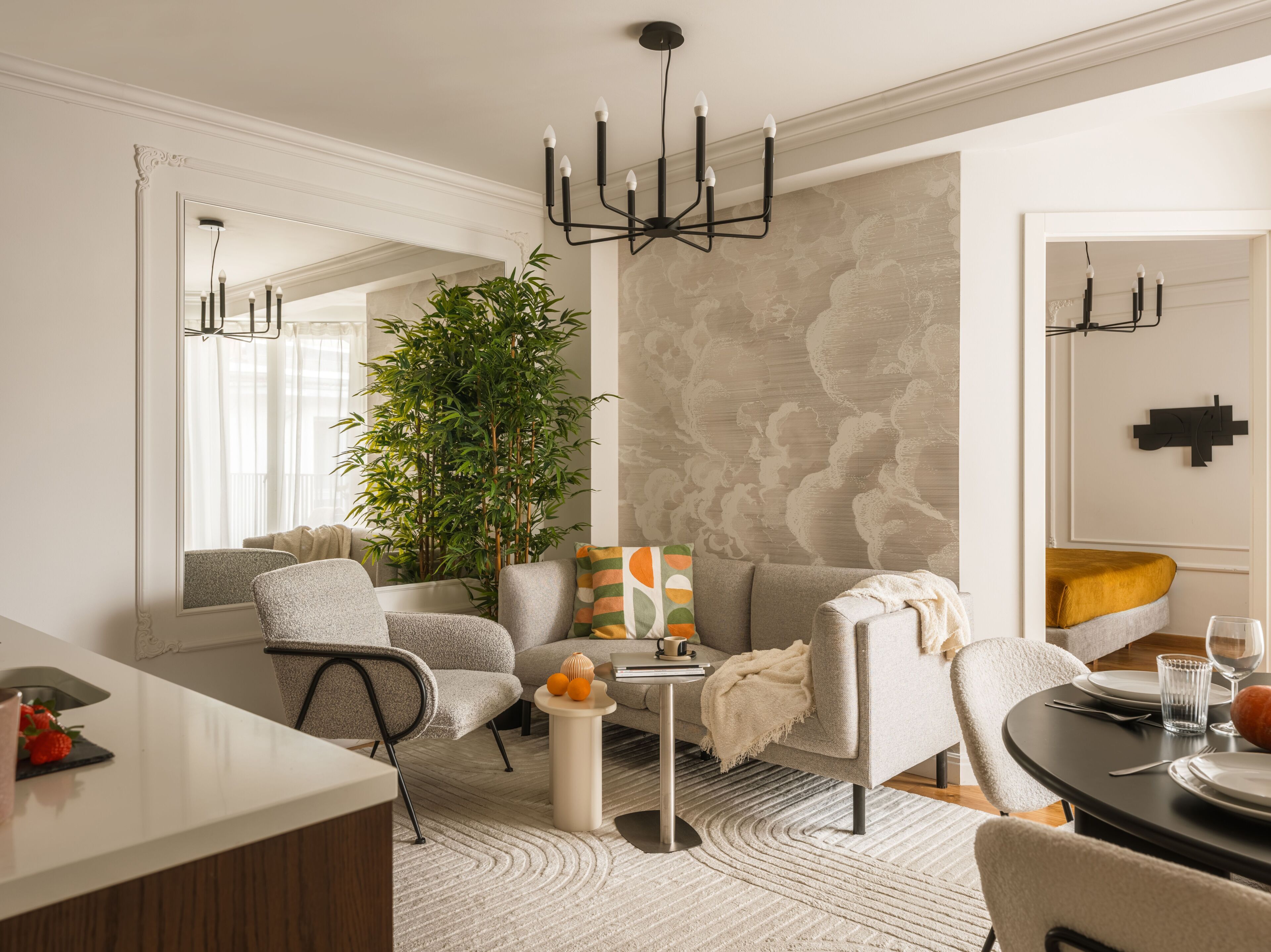 Comfort Apartment, 2 Bedrooms, Air conditioning | Living room