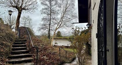 Time out at Walchensee with garden, lake view & sauna