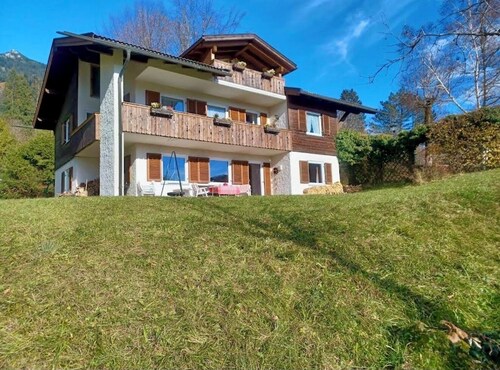 Time out at Walchensee with garden, lake view & sauna