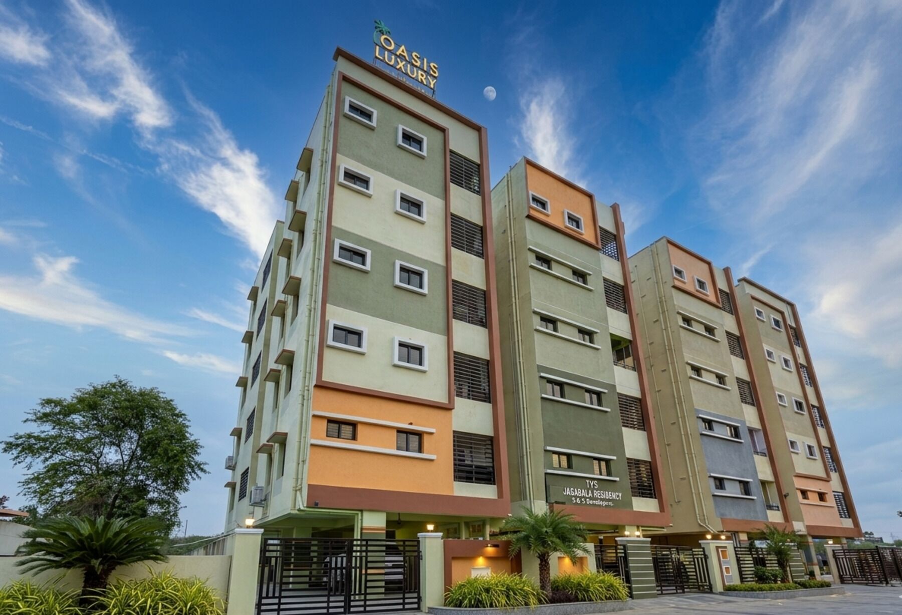 Mặt tiền nơi lưu trú