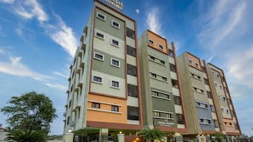 Façade de l’hébergement