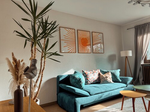 Garden Nest ground floor apartment with garden view