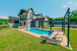 Deluxe-Villa, 4 Schlafzimmer, eigener Pool | Kostenloses WLAN