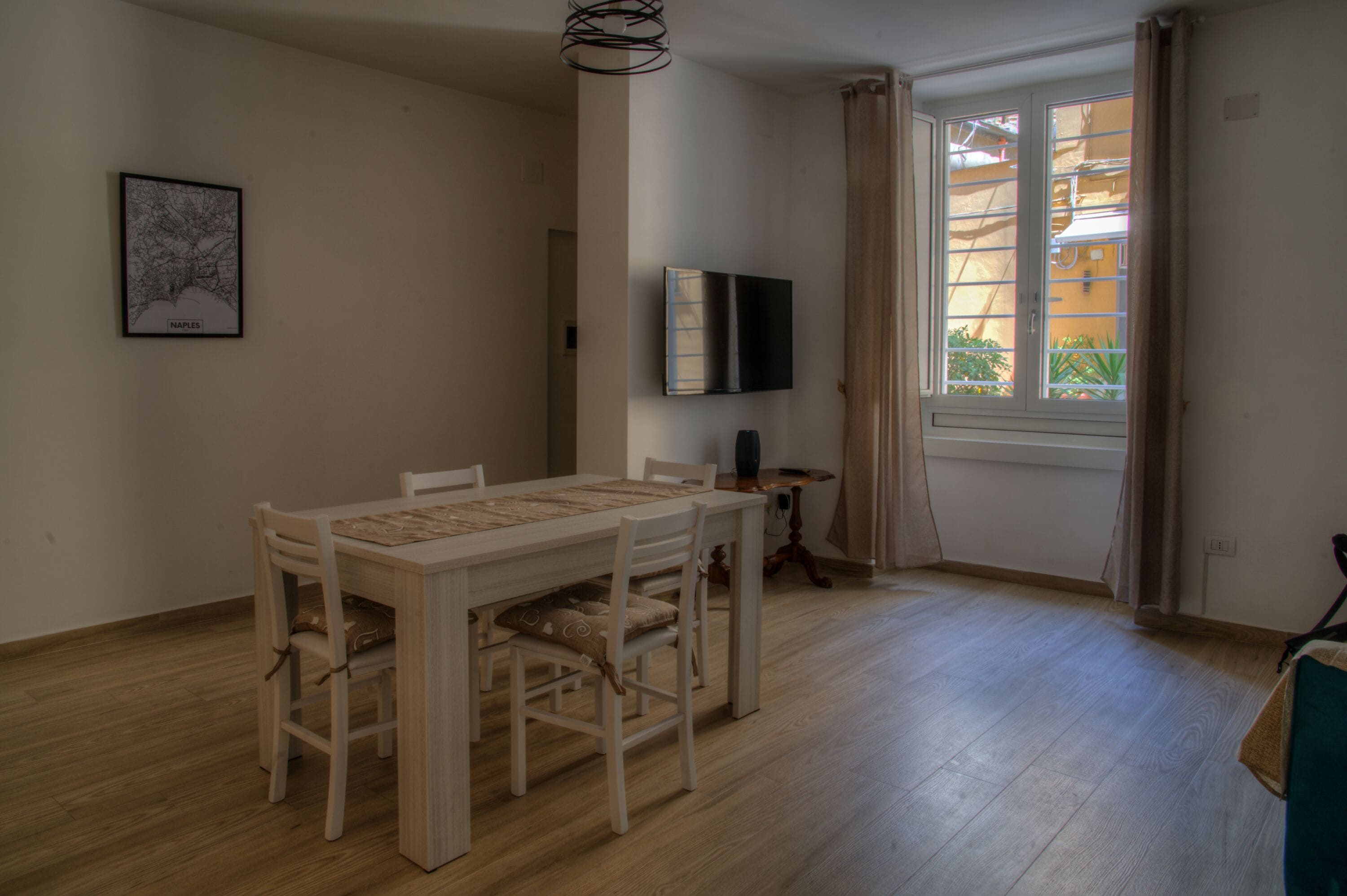 Appartamento (1 Bedroom) | Area soggiorno | TV