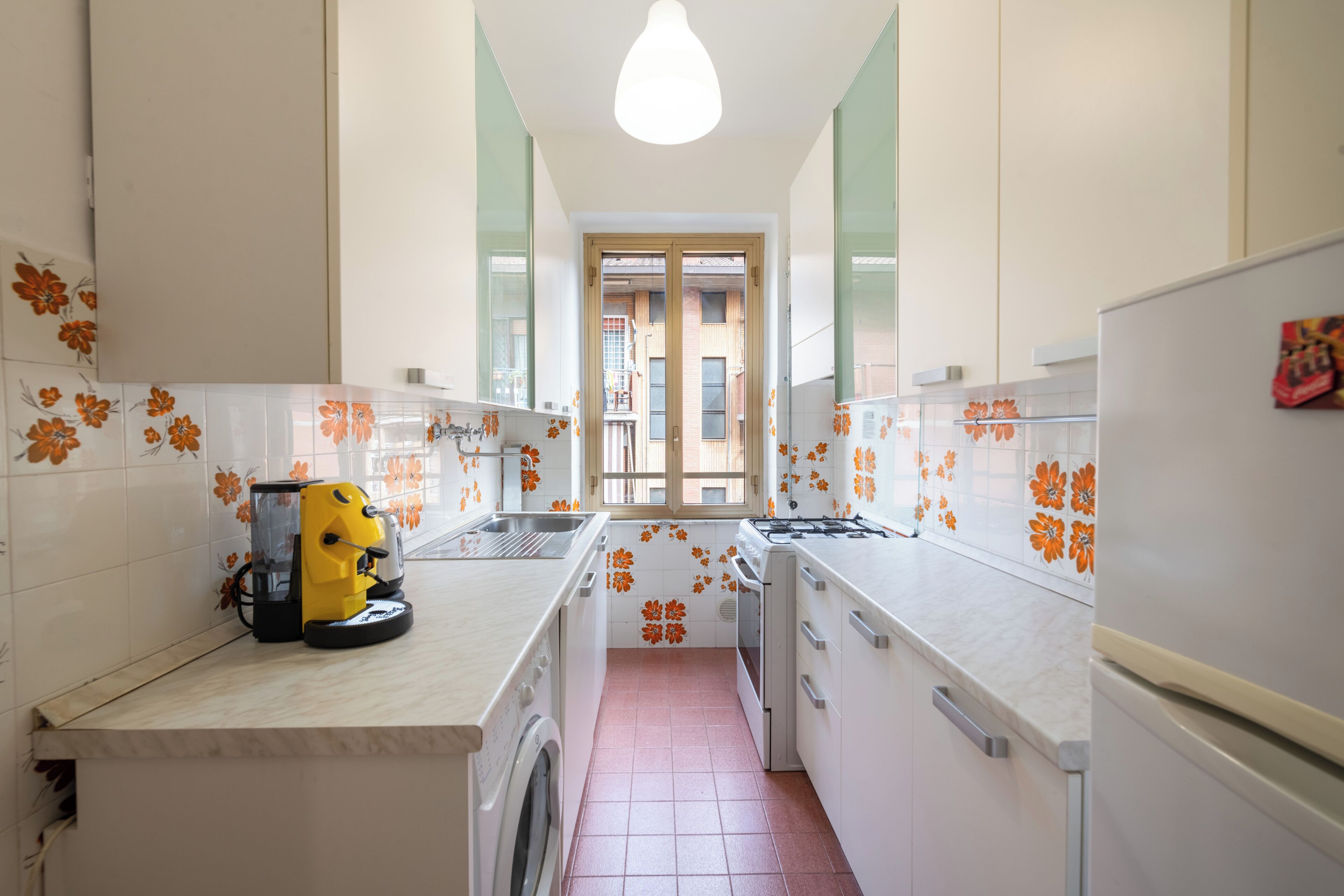 Apartamento (3 Bedrooms) | Cozinha privada | Fogão, cooktop, lava-louças, máquina de café expresso