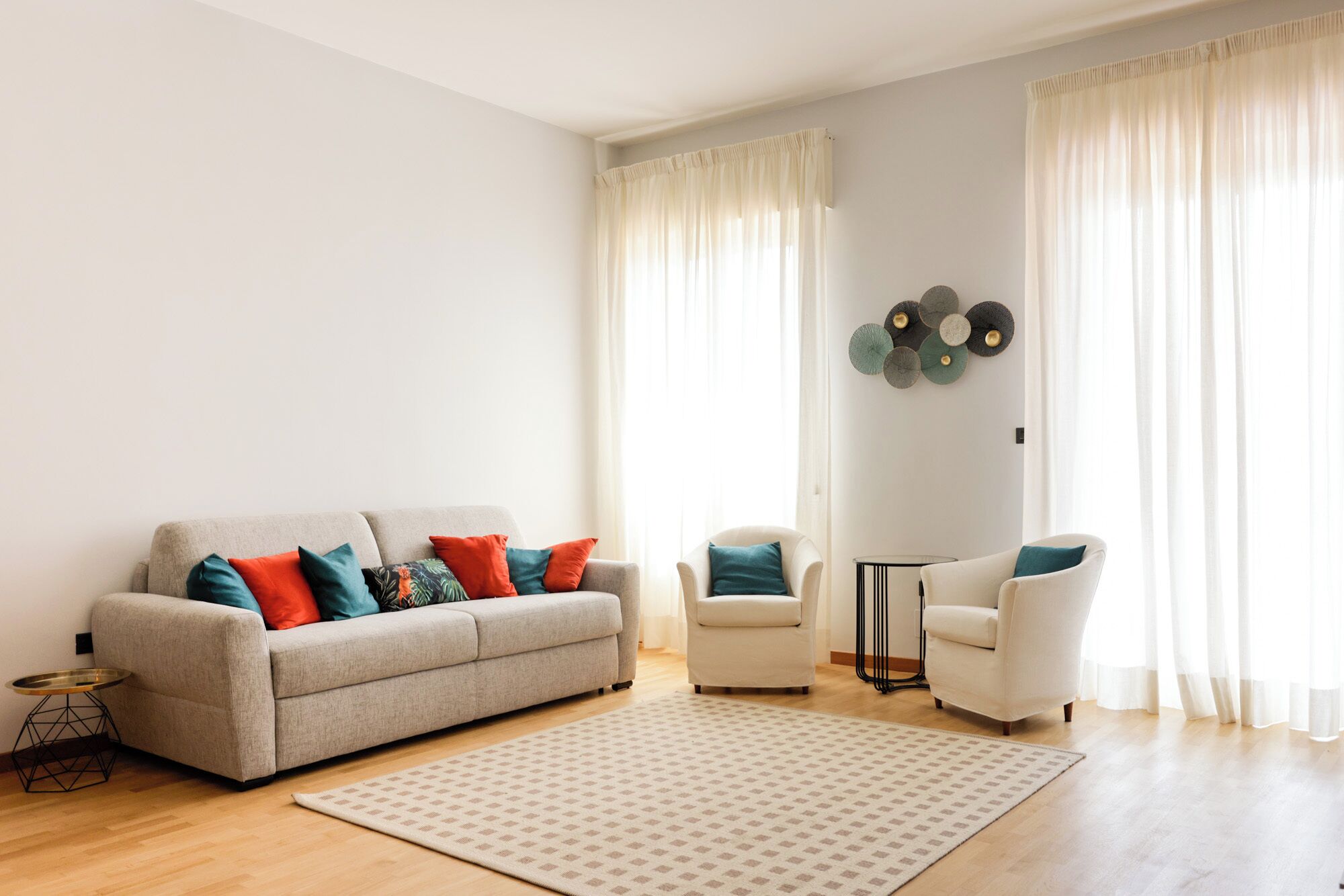 Appartamento (2 Bedrooms) | Area soggiorno | TV