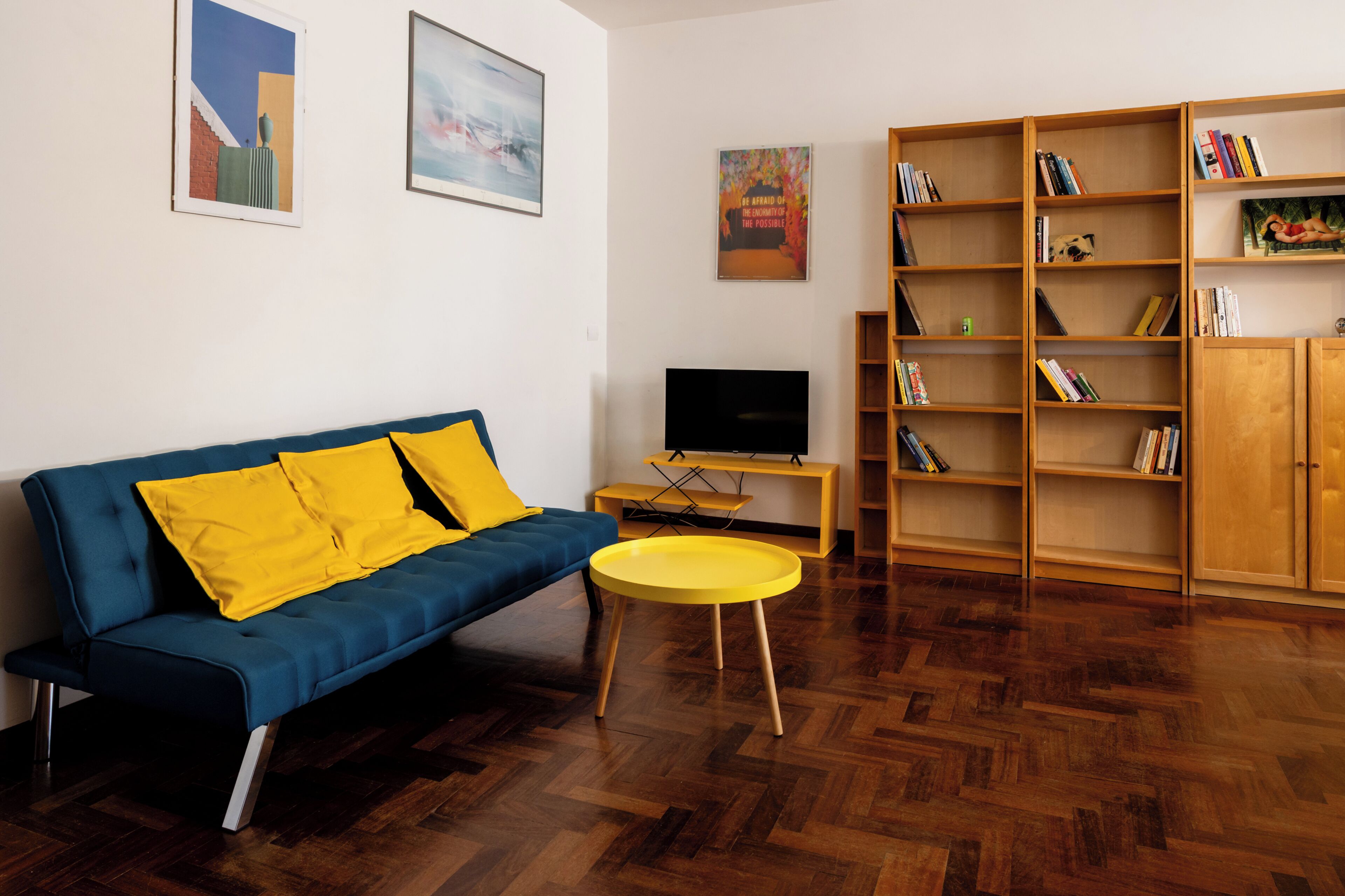 Apartment (1 Bedroom) | Living area