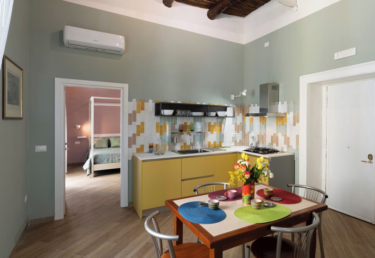 Apartment (2 Bedrooms) | Private kitchen | Espresso maker, stovetop, electric kettle, cookware/dishes/utensils